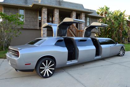 Near You Dodge Challenger Stretch Limo 